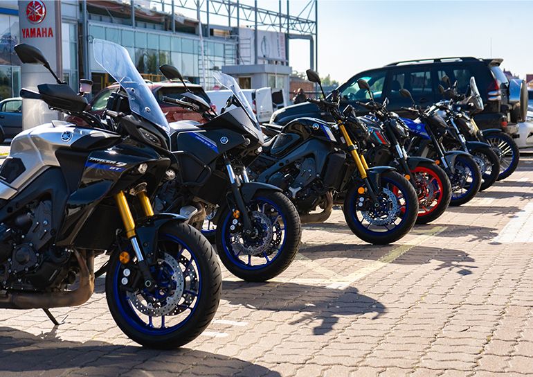 Распродажа тестового парка Yamaha